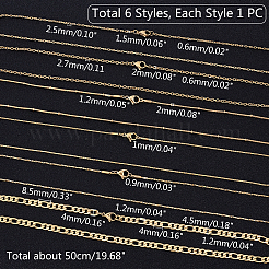 Цепочка из нержавеющей стали 304 NJEW-UN0001-10G