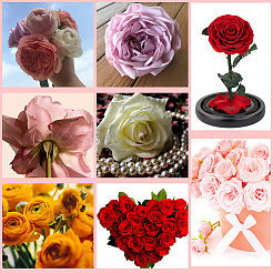 1шт силиконовые Молды для лепестков и листьев&nbsp;SIL-SC0002-85A