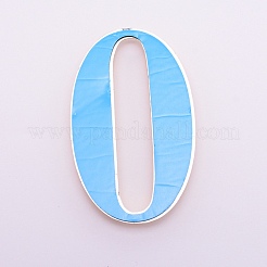 Пластиковые и ПВХ этикетки с номером&nbsp;X-KY-WH0023-B00-02