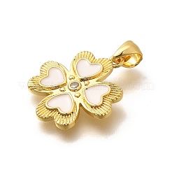 Реечное покрытие латунь микропаве кубический цирконий эмаль подвески KK-L226-004G-02