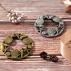 Топперы для свечей из цинкового сплава AJEW-PH0017-57