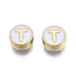 Perles d'émail en alliage&nbsp;X-ENAM-N052-006-01T-RS