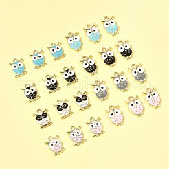 24шт 8 стиля подвески из сплава с эмалью&nbsp;ENAM-FS0003-48