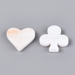 4pcs 4 Arten natürliche Süßwasser-Muschelperlen&nbsp;BSHE-T014-48
