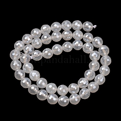 Galvani natürliche Achat Perlen Stränge&nbsp;G-B191-A07-8mm-20