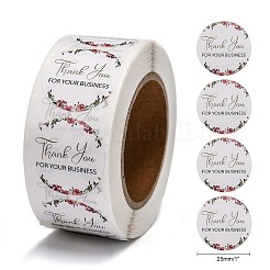 1-дюймовые самоклеящиеся бумажные наклейки на тему «Спасибо»&nbsp;LS-DIY-K027-B05