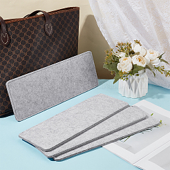 Прямоугольное фетровое дно сумки&nbsp;AJEW-WH0460-132