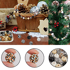 Натуральные деревянные бусы WOOD-SP0001-01