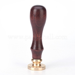 Album per ritagli fai-da-te sigilli in cera d'ottone e manico in legno&nbsp;AJEW-P068-A03