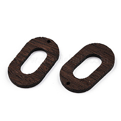 Pendentifs en bois de wengé naturel&nbsp;WOOD-T023-57