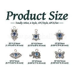 Подвеска из сплава в тибетском стиле PALLOY-TA00004