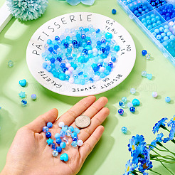 Непрозрачные акриловые бусины SACR-TA0001-45C