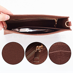 Geldbörseneinsatz aus Wollfilz&nbsp;DIY-WH0399-45A