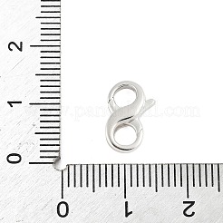 925 стерлингового серебра застежкой омар коготь STER-S012-12P