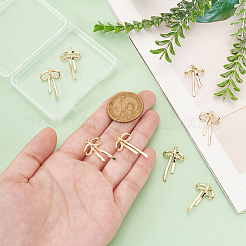 8 шт. латунный кулон с микропаве из прозрачного кубического циркония FIND-BC0013-56