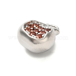 Латунные микро проложить кубического циркония подвески KK-L229-001P-10