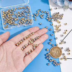 Стойки обшивки латунные бусины KK-UN0003-16B