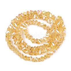 Гальванизируйте прозрачное стекло бисер нитей&nbsp;LS-GLAA-N021-4mm-23