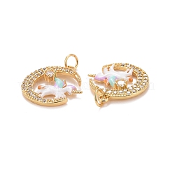 Стойки обшивки латунь микро проложить Циркон подвеску&nbsp;KK-I689-13G