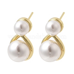 Латунь серьги стержня&nbsp;LS-EJEW-H180-04G