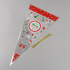 Opp dreieckige Verpackungsbeutel aus Kunststoff&nbsp;ABAG-WH20007-01C