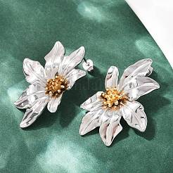 Серьги-гвоздики из нержавеющей стали 304&nbsp;EJEW-Z130-01GP