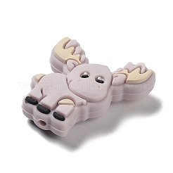 Фокусные бусины из экологически чистого пищевого силикона лося SIL-D004-01B-02