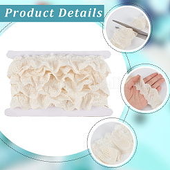 5 ярд хлопковой кружевной ленты для украшения дивана-занавески&nbsp;OCOR-GF0005-52B