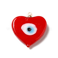 Подвески лэмпворк ручной работы LAMP-E030-01G-M