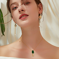 30шт подвески из эмалированного сплава с покрытием из светлого золота&nbsp;ENAM-FH0001-68