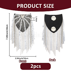 2шт модные погоны с кисточками&nbsp;DIY-FH0008-89A-P