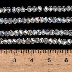 Galvanisieren Glasperlen&nbsp;GL-CBAA615-02E