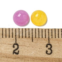 Cabochons en jade blanche naturelle teintes&nbsp;G-Q173-01B-19