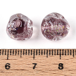 Ручной работы бусины фольги FOIL-T007-01B