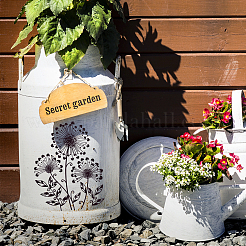 Самоклеящийся трафарет для шелкографии DIY-WH0338-247