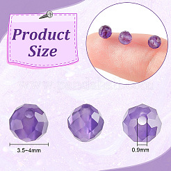 1 нить натуральных аметистовых бусин G-OC0005-39