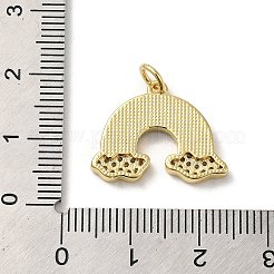 Покрытие стойки латунь микропаве фианиты с подвесками из синтетического опала KK-D088-28G