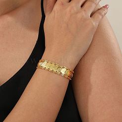 Браслет-цепочка из латуни с монетами&nbsp;QR2720-1