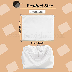 24 Stück Satin-Stoffbeutel&nbsp;ABAG-NB0002-23