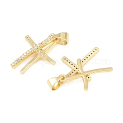 Латунные микро проложить кубического циркония подвески&nbsp;KK-C162-103A-G