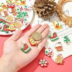 40шт 8 подвески из непрозрачной смолы RESI-CJ0003-44