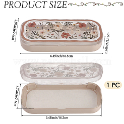 1шт пластиковый футляр для очков&nbsp;AJEW-CN0005-10