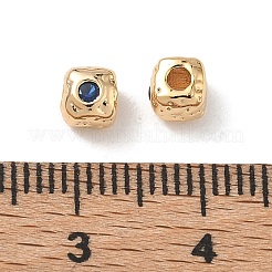 Perles en laiton et zircon cubique shegrace&nbsp;XGRQ4H151-682G-C