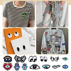 1 полиэстер с вышивкой из искусственного шёлка&nbsp;PATC-PH0001-47