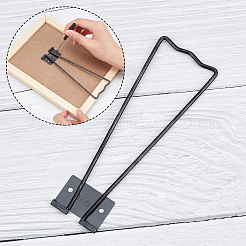 Железный кронштейн для фоторамки и винты выводы&nbsp;IFIN-GF0001-10