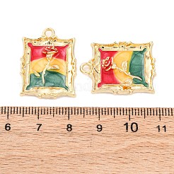 Подвески из эмали и сплава&nbsp;FIND-M060-04G