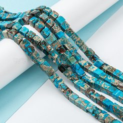 Натуральные имперские нитки из яшмы X-G-I248-02M-A