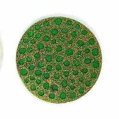 Плоские круглые силиконовые Молды для циновок&nbsp;LS-DIY-M039-01