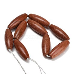 Chapelets de perles en goldstone synthétique&nbsp;G-L654-G21-01B