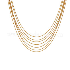Colliers à chaîne serpent multicouches en acier inoxydable 304&nbsp;WG2F5E7-01